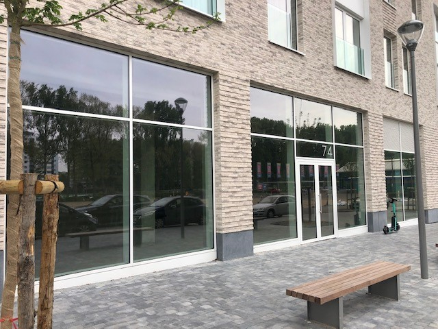 Nieuwbouw atelierruimte (productie activiteit) in een nieuwe wijk in Anderlecht
